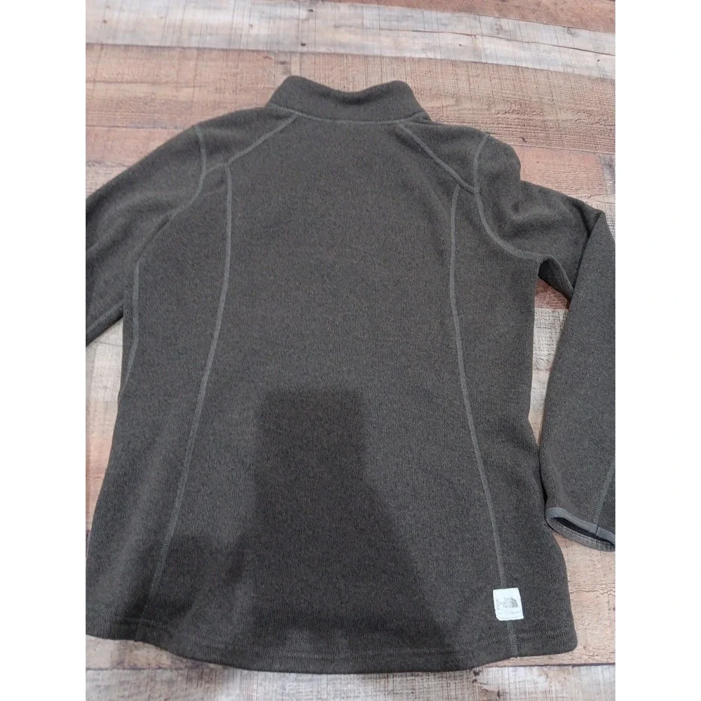 The North Face Womens Brown Fleece Toggle Shawl Neck Sweater XL Pullover‎  2475